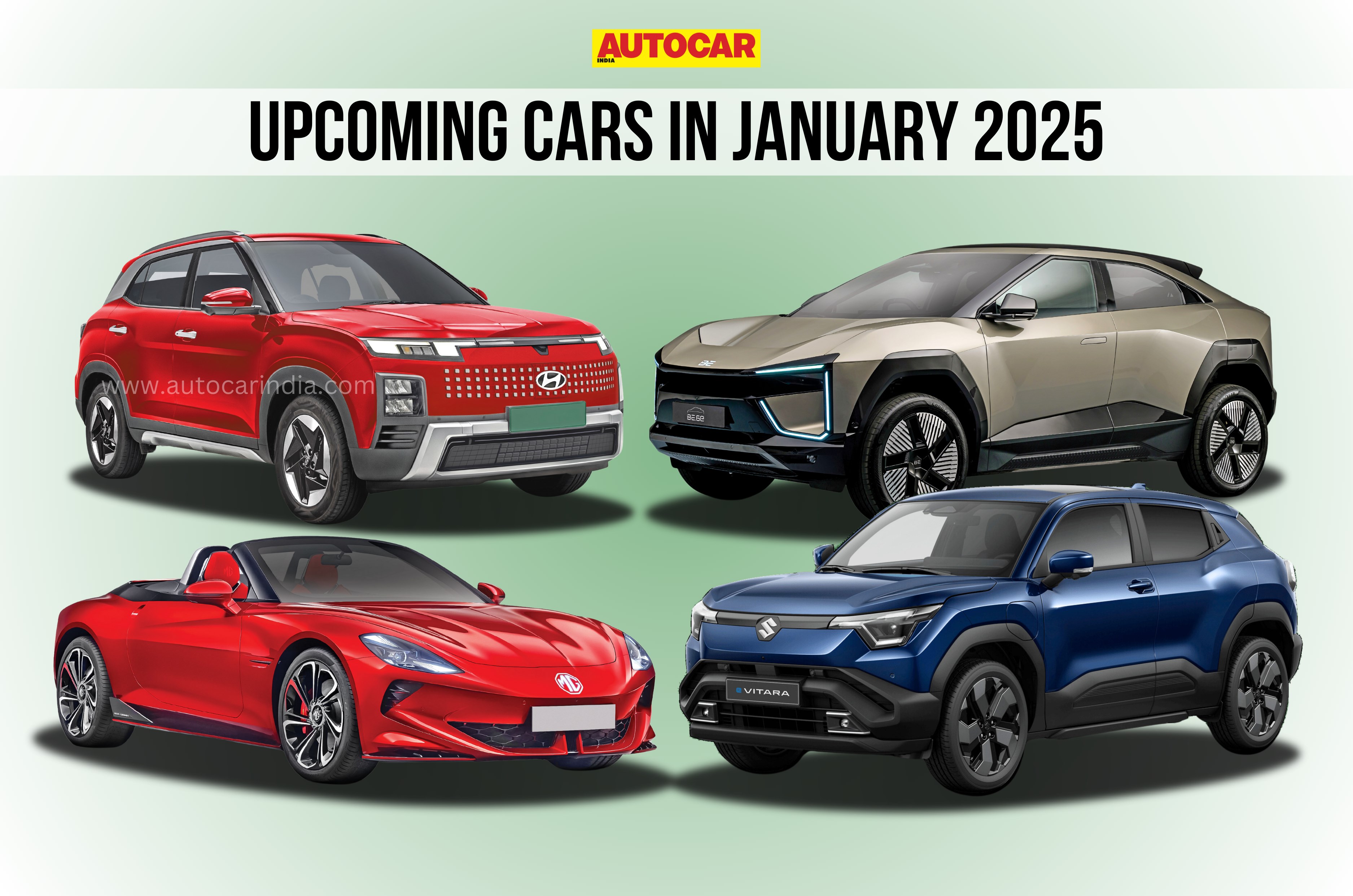 New car, SUV launches in January 2025 New car, SUV launches in January 2025